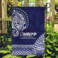 Samoa HRPP Garden Flag Samoan Motif Patterns LT9 Garden Flag Blue - Polynesian Pride