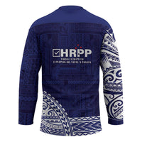 Samoa HRPP Hockey Jersey Samoan Motif Patterns LT9 - Polynesian Pride