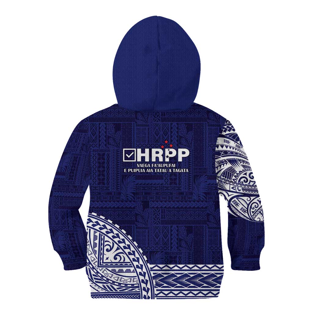 Samoa HRPP Kid Hoodie Samoan Motif Patterns LT9 - Polynesian Pride