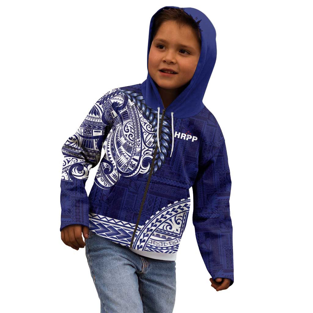 Samoa HRPP Kid Hoodie Samoan Motif Patterns LT9 - Polynesian Pride