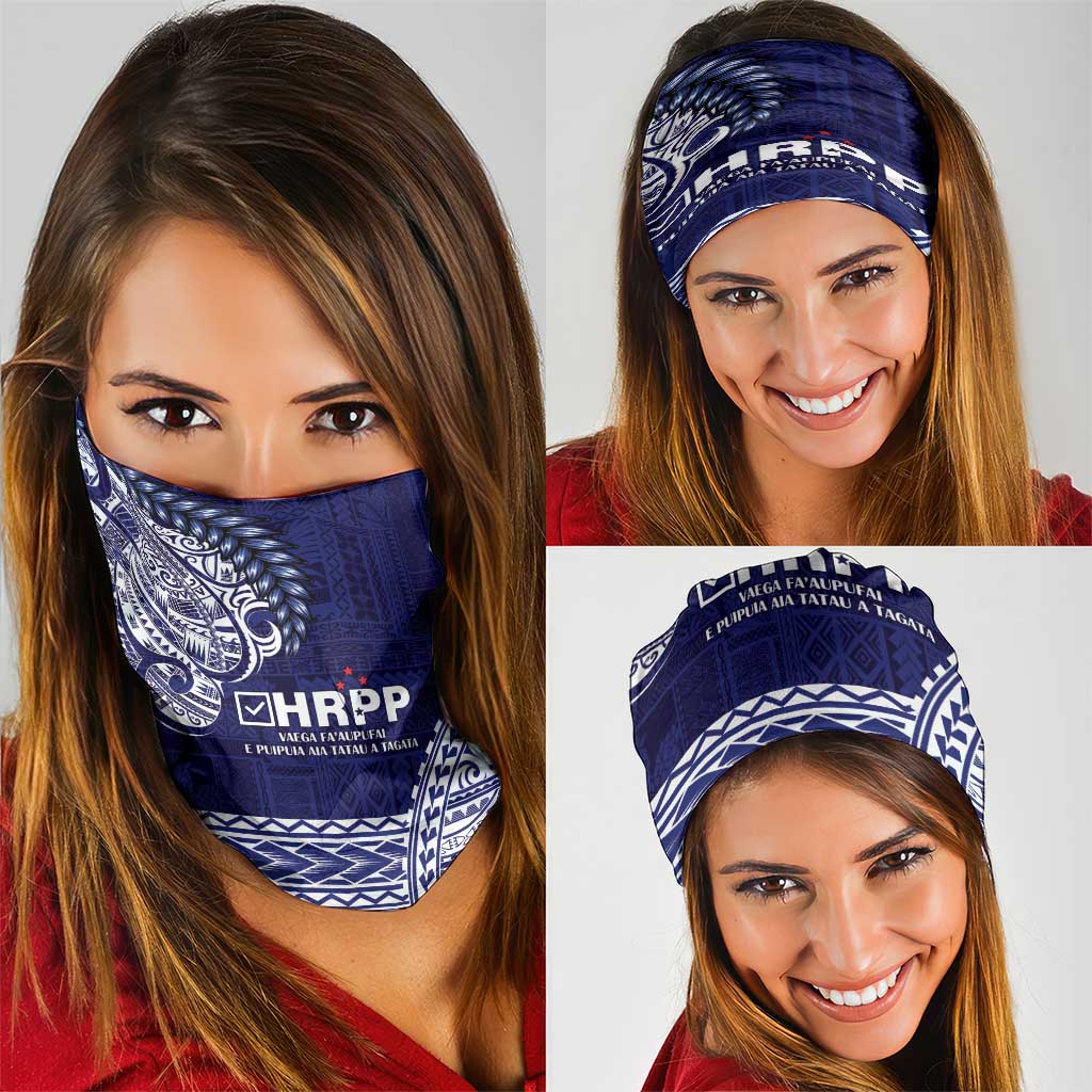 Samoa HRPP Neck Gaiter Samoan Motif Patterns LT9 - Polynesian Pride