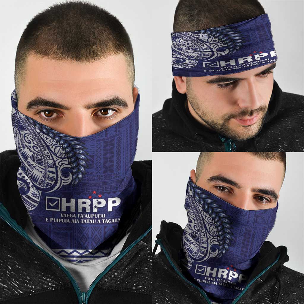 Samoa HRPP Neck Gaiter Samoan Motif Patterns LT9 - Polynesian Pride