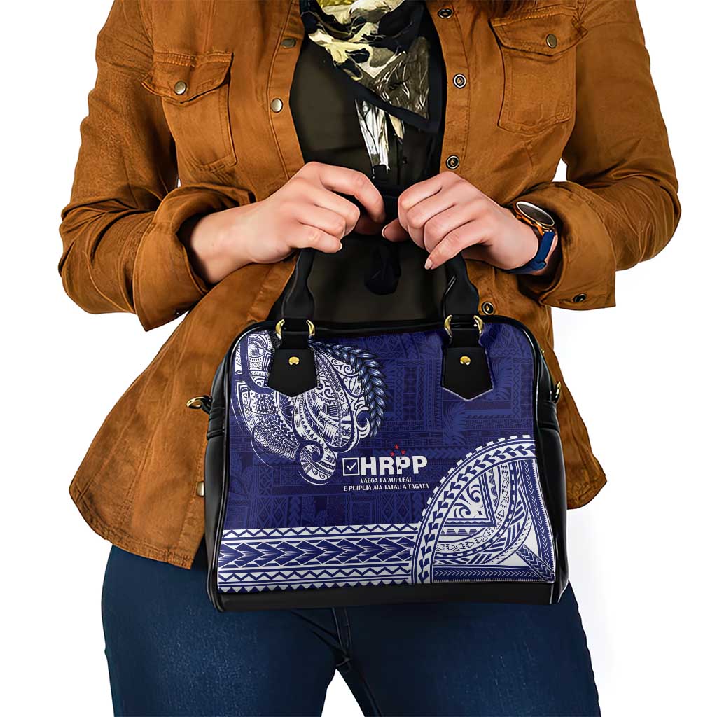 Samoa HRPP Shoulder Handbag Samoan Motif Patterns LT9 - Polynesian Pride