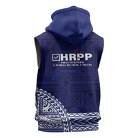 Samoa HRPP Sleeveless Zip Hoodie Samoan Motif Patterns LT9 - Polynesian Pride