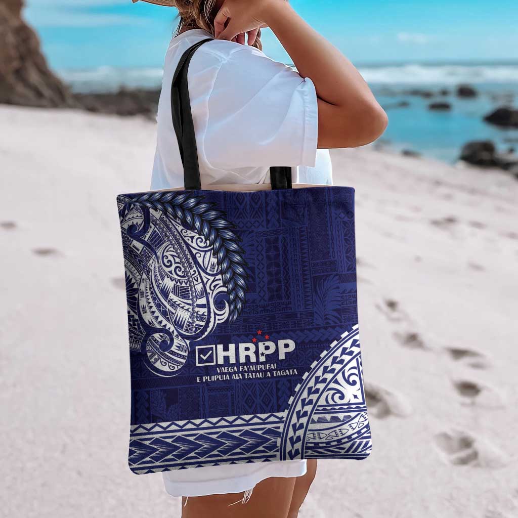 Samoa HRPP Tote Bag Samoan Motif Patterns LT9 - Polynesian Pride