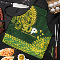 Samoa SUP Apron Samoan Motif Patterns LT9 Green - Polynesian Pride