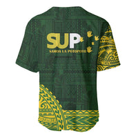 Samoa SUP Baseball Jersey Samoan Motif Patterns LT9 - Polynesian Pride