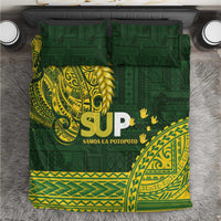 Samoa SUP Bedding Set Samoan Motif Patterns LT9 Green - Polynesian Pride