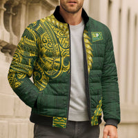 Samoa SUP Bomber Puffer Jacket Samoan Motif Patterns LT9 - Polynesian Pride