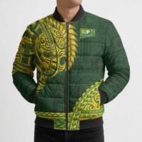 Samoa SUP Bomber Puffer Jacket Samoan Motif Patterns LT9 - Polynesian Pride
