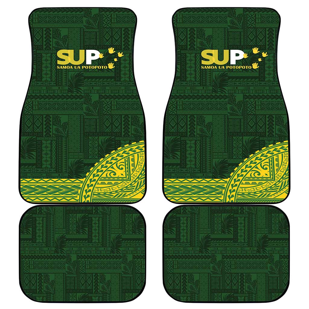 Samoa SUP Car Mats Samoan Motif Patterns LT9 - Polynesian Pride