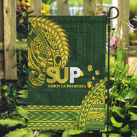Samoa SUP Garden Flag Samoan Motif Patterns LT9 Garden Flag Green - Polynesian Pride