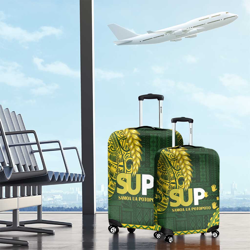Samoa SUP Luggage Cover Samoan Motif Patterns LT9 - Polynesian Pride