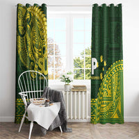 Samoa SUP Window Curtain Samoan Motif Patterns LT9 - Polynesian Pride
