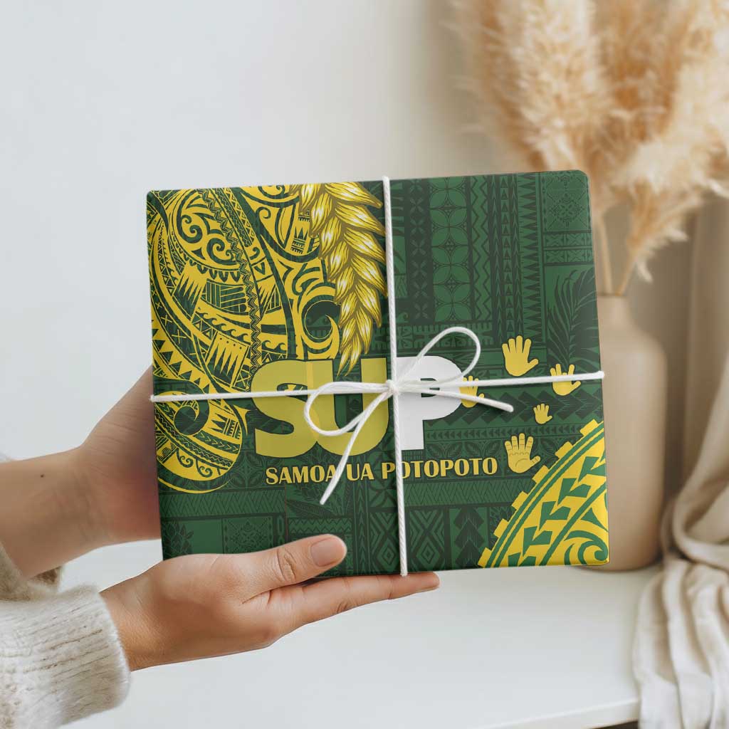 Samoa SUP Wrapping Paper Samoan Motif Patterns LT9 - Polynesian Pride