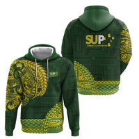 Samoa SUP Zip Hoodie Samoan Motif Patterns LT9 - Polynesian Pride