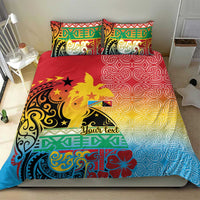 Personalised Torba PNG Day Bedding Set Oro Tapa Pattern LT9 - Polynesian Pride
