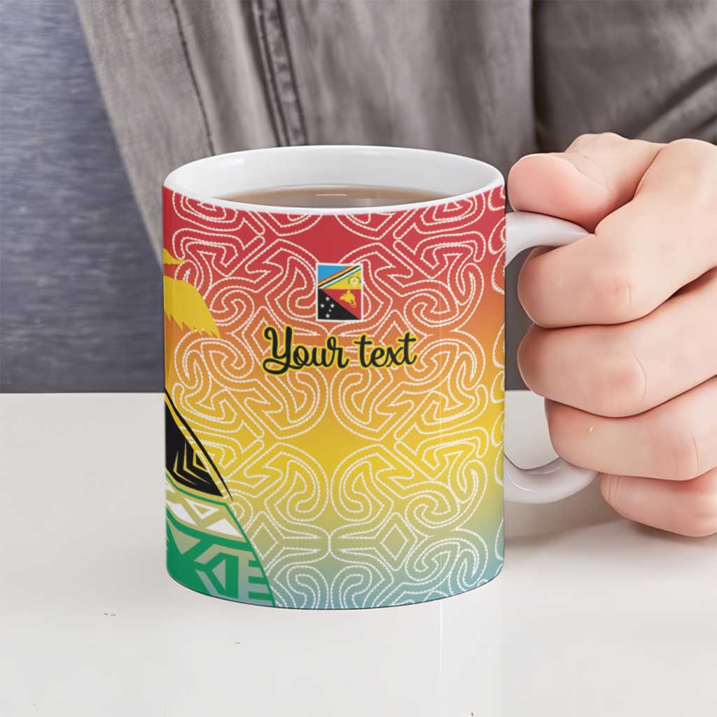 Personalised Torba PNG Day Ceramic Mug Oro Tapa Pattern LT9 - Polynesian Pride