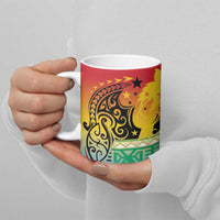 Personalised Torba PNG Day Ceramic Mug Oro Tapa Pattern LT9 - Polynesian Pride