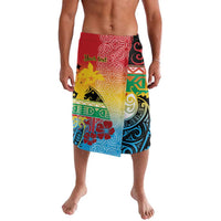 Personalised Torba PNG Day Lavalava Oro Tapa Pattern LT9 Green - Polynesian Pride