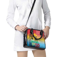 Personalised Torba PNG Day Shoulder Handbag Oro Tapa Pattern LT9 - Polynesian Pride