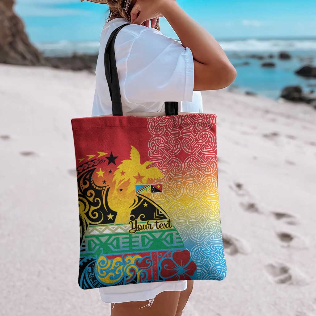 Personalised Torba PNG Day Tote Bag Oro Tapa Pattern LT9 - Polynesian Pride