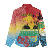 Personalised Torba PNG Day Women Casual Shirt Oro Tapa Pattern LT9 - Polynesian Pride