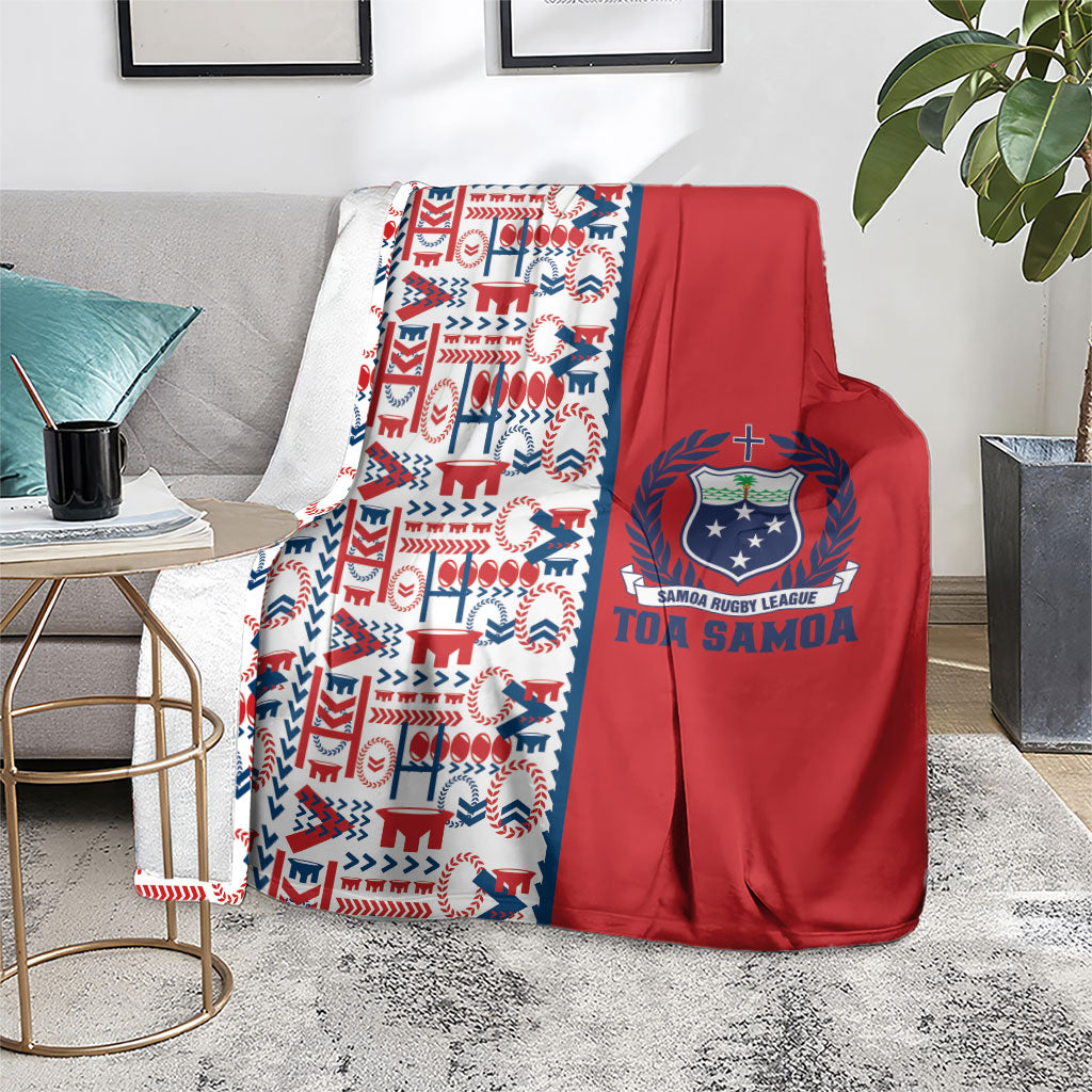 Samoan Warrior Island Heritage Blanket Ocean Island Geometry Red Style LT9 - Polynesian Pride