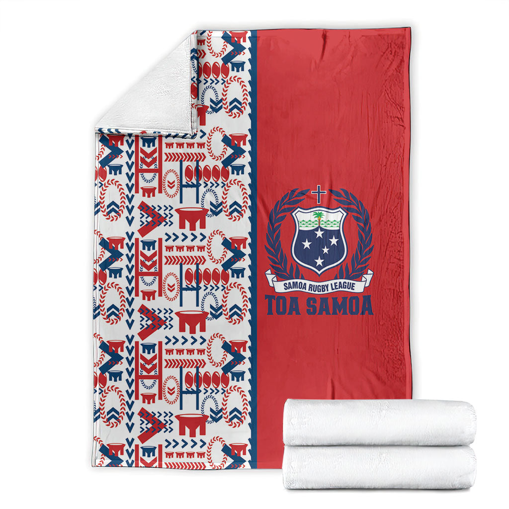 Samoan Warrior Island Heritage Blanket Ocean Island Geometry Red Style LT9 - Polynesian Pride