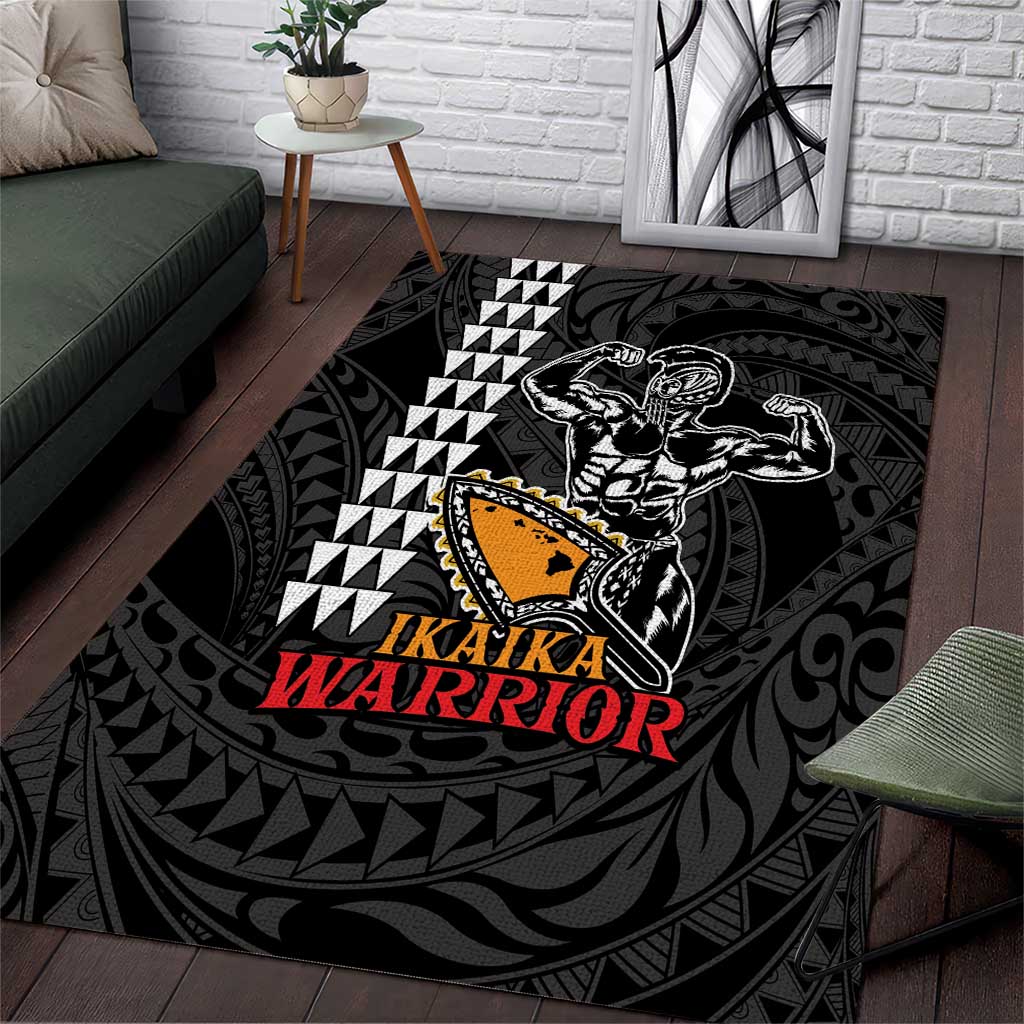 Aloha Spirit Ikaika Warrior Helmet Area Rug