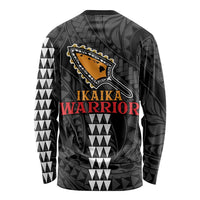 Aloha Spirit Ikaika Warrior Helmet Long Sleeve Shirt LT9 - Polynesian Pride