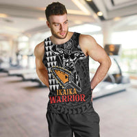 Aloha Spirit Ikaika Warrior Helmet Men Tank Top LT9 Black - Polynesian Pride