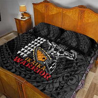Aloha Spirit Ikaika Warrior Helmet Quilt Bed Set LT9 - Polynesian Pride
