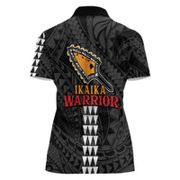 Aloha Spirit Ikaika Warrior Helmet Women Polo Shirt LT9 - Polynesian Pride