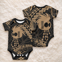 Ikaika Hawaiian Mythic Koa Tribal Warrior Baby Onesie LT9 - Polynesian Pride