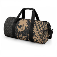 Ikaika Hawaiian Mythic Koa Tribal Warrior Duffle Bag LT9 - Polynesian Pride