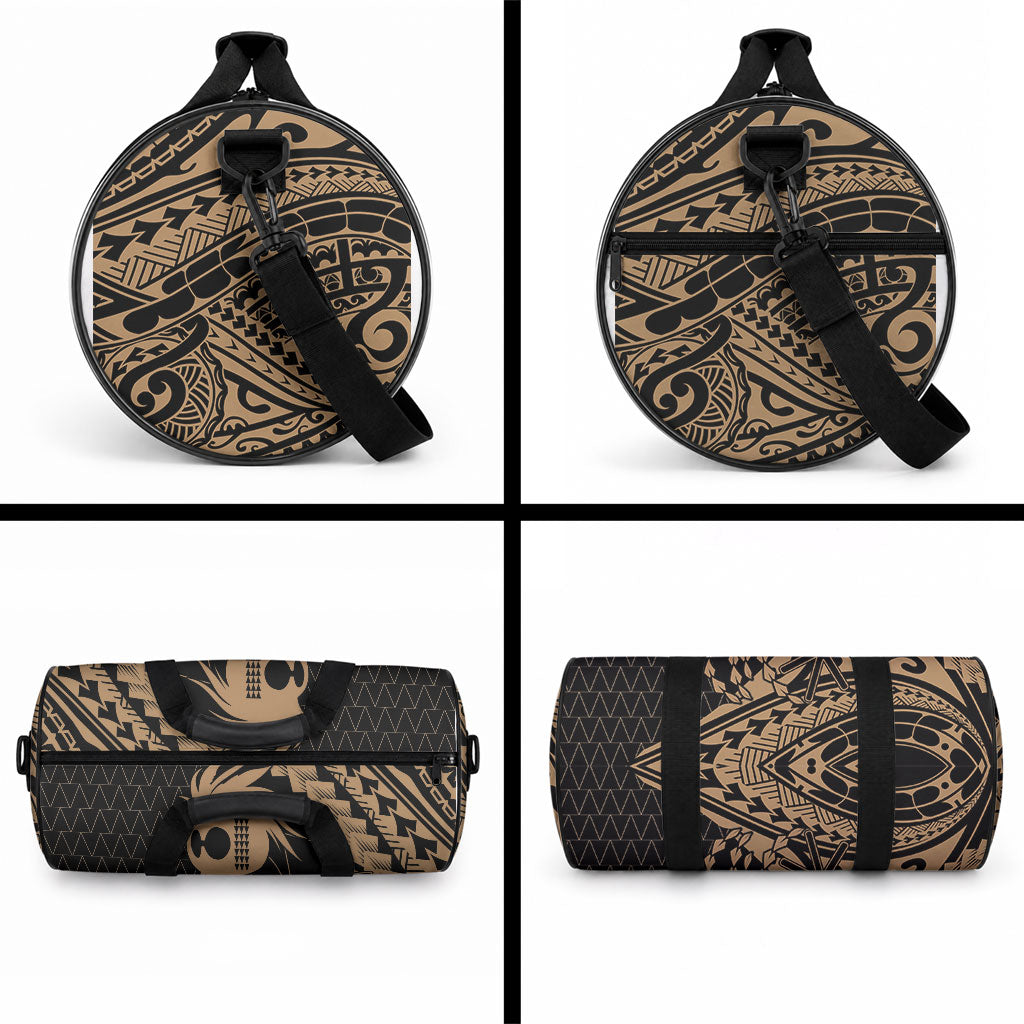 Ikaika Hawaiian Mythic Koa Tribal Warrior Duffle Bag LT9 - Polynesian Pride