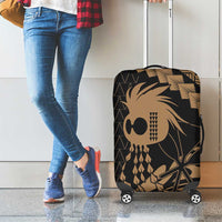 Ikaika Hawaiian Mythic Koa Tribal Warrior Luggage Cover LT9 - Polynesian Pride