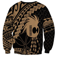 Ikaika Hawaiian Mythic Koa Tribal Warrior Sweatshirt LT9 - Polynesian Pride