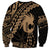 Ikaika Hawaiian Mythic Koa Tribal Warrior Sweatshirt