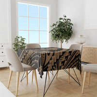 Ikaika Hawaiian Mythic Koa Tribal Warrior Tablecloth LT9 - Polynesian Pride