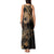 Ikaika Hawaiian Mythic Koa Tribal Warrior Tank Maxi Dress