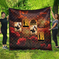 ANZAC Day Film Reel Lest We Forget Quilt Australia NZ Memorial LT9 - Polynesian Pride