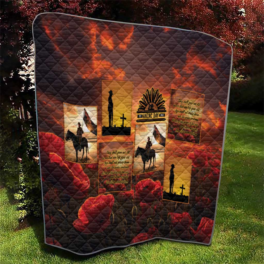 ANZAC Day Film Reel Lest We Forget Quilt Australia NZ Memorial LT9 - Polynesian Pride