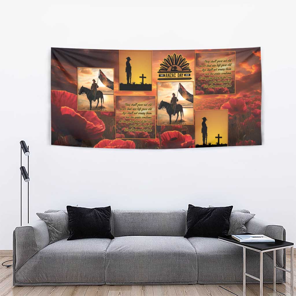 ANZAC Day Film Reel Lest We Forget Tapestry Australia NZ Memorial LT9 - Polynesian Pride