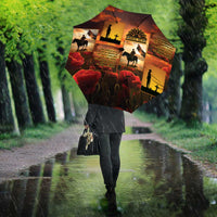 ANZAC Day Film Reel Lest We Forget Umbrella Australia NZ Memorial LT9 - Polynesian Pride