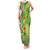 Polynesian Tribal Flower Tattoo Family Matching Tank Maxi Dress and Hawaiian Shirt Special Lime Green Vibe