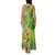 Polynesian Tribal Flower Tattoo Family Matching Tank Maxi Dress and Hawaiian Shirt Special Lime Green Vibe