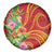 Polynesian Tribal Flower Tattoo Spare Tire Cover Special Vermilion Vibe