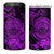 Purple Polynesian Tahiti Island 4 in 1 Can Cooler Tumbler The Wave of Water